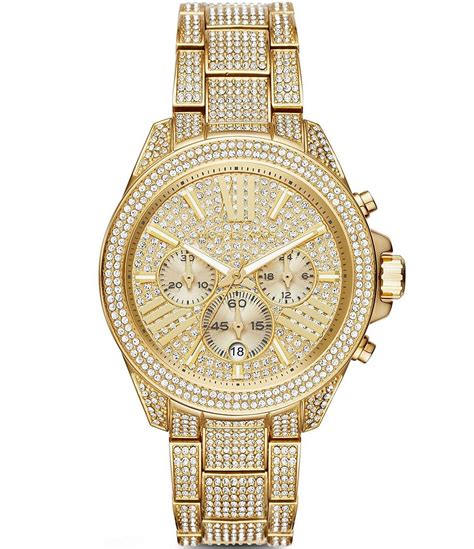 michael kors gold and diamond bracelet|Michael Kors diamond bracelet watch.